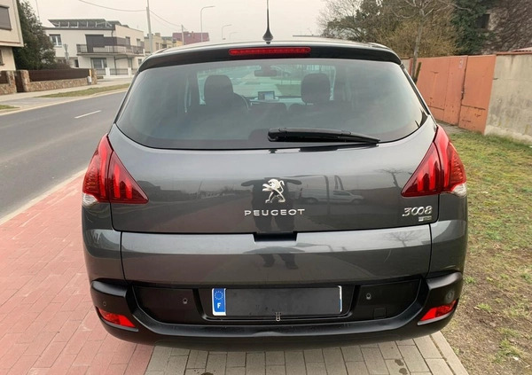 Peugeot 3008 cena 20900 przebieg: 211203, rok produkcji 2014 z Zawiercie małe 596